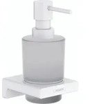 Hansgrohe - Addstoris - Lotionspender Mit Halter, Glas Matt/wei&szlig; Matt 41745700