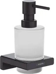 Hansgrohe - Addstoris - Lotionspender Mit Halter, Glas Matt/schwarz Matt 41745670