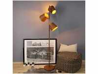 Stehleuchte Colt in Rostfarbig E27 IP20 3-flammig - brown - Eco-light