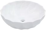 Waschbecken 46 X 17 Cm Keramik Wei&szlig; Vidaxl