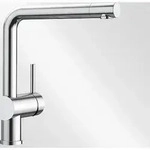 Blanco Linus S - K&uuml;chenarmatur Mit Ausziehbarem Auslauf, Edelstahl 526242