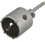 Wolfcraft - I Bohrkronei 8914000 Ihartmetallbest&uuml;ckt, Mit Spanndorn Sds-plus, &Oslash; 68