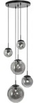 Steinhauer - H&auml;ngeleuchte - Bollique Led - Schwarz - Glas Metall