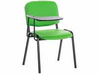 CLP - Stuhl Ken mit Klapptisch Kunstleder grün
