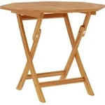 Klappbarer Gartentisch 85x85x76 Cm Teak Massivholz - Vidaxl