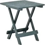 Gartentisch Klappbar Gr&uuml;n 45x43x50 Cm Kunststoff Vidaxl