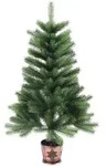 Vidaxl K&uuml;nstlicher Weihnachtsbaum Naturgetreue Nadeln 90 Cm Gr&uuml;n