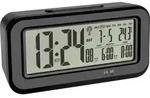 Tfa Dostmann - 60.2554.01 Funk Wecker Schwarz Alarmzeiten 2 Gro&szlig;es Display