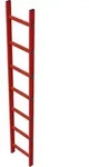 Zarges Schachtleiter 300mm Lichte Breite Gfk, 5 Sprossen