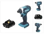 Makita Dtd 152 A1 Akku Schlagschrauber 18 V 165 Nm 1/4" + 1x Akku 2,0 Ah - Ohne