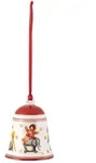 Cloche Jouet Rouge 5.5cm D&eacute;coration De No&euml;l Festive - Villeroy Et Boch