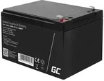 Green Cell Usv-akku Batterie 12 Ah Schwarz Agm07