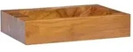 Waschbecken Massivholz Teak 50x35x10 Cm Vidaxl