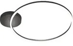 Fabas Luce Lighting - Giotto Moderne Led-deckenleuchte 36w Schwarz 3508-61-101 Fabas
