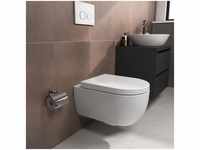 Aqua Bagno Spülrandlose Toilette Wand-WC Inkl. abnehmbaren Sitz mit Softclose