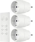 Rev Funkschalt-set Mini 3+1 Ws 0085500103 Funk-steckdosen-set 4teilig Innenbereich