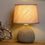 Ramzi - Tischlampe - &Oslash; 18 Cm - 1xe14 - Braun - Lucide