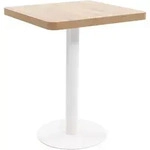 Bistrotisch Hellbraun 60x60 Cm Mdf - Vidaxl