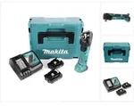 Makita Dtm 51 Raj Akku Multitool Oszillierer 18 V + 2x Akku 2,0 Ah + Ladeger&auml;t +
