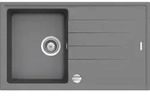 Granitsp&uuml;le Victory S780.60 - Light Gray, Ab 45er Unterschrank, 78 X 50 Cm