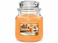 Yankee Candle - farm fresh peach medium jar 411G