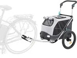Fahrrad-anh&auml;nger, Faltbar S: 58 93 74/114 Cm Grau