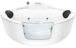 Acquavapore - Whirlpool Pool Badewanne Eckwanne Wanne W60-sc 140x140cm Mit T&uuml;r
