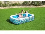 Bestway Aufblasbares Schwimmbecken 3 Kammern Floral 229x152x56 Cm