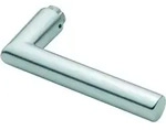 Fp - T&uuml;rdr&uuml;ckerlochteil Amsterdam 1400 Aluminium F1 / Naturfarbig Vierkant 8 Mm Din