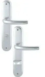 Hoppe - Langschildgarnitur T&ocirc;ky&ocirc; 1710/273p Aluminium F1 Sk/ol 78 Mm Din Links /