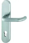 Hoppe - Langschild-halbgarnitur Paris E138f/3310 Va F69 Pz 92mm Din L/r