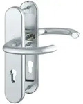 Hoppe - Schutzgarnitur Marseille 1138/3331/3410 Aluminium F1 72 Mm 36-46 Mm