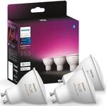 Philips Hue 3 Gl&uuml;hbirnen Gu10 4,3w Weiss Und Farbe Ambiance 929001953115 34276700