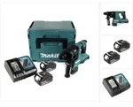 Makita Dhr 280 Rtj Akku Bohrhammer Brushless Sds-plus Im Makpac + 2x 18 V- 5 Ah...