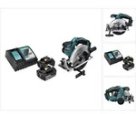 Makita - Dss 611 Rt Akku Handkreiss&auml;ge 18 V 165 Mm + 2x Akku 5,0 Ah + Ladeger&auml;t