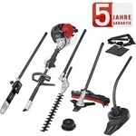 Scheppach - 5in1 Benzin Motorsense Mtc42-5p Hochentaster Heckenschere Laubbl&auml;ser
