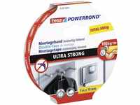 Tesa - ultra strong 55792-00001-02 Montageband ® Powerbond Weiß (l x b) 5 m x 19 mm