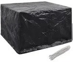 Gartenm&ouml;bel-abdeckung 8 &Ouml;sen 135x135x90 Cm Vidaxl