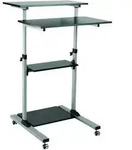 Logilink Bp0070 Arbeitsplatz Schwarz Und Grau