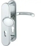 Hoppe - Schutzgarnitur Marseille 76g/3331/3410/1138 Aluminium F1 72 Mm 36-46 Mm