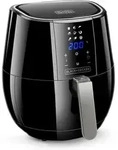 Black And Decker Bxaf3500e Digitale &Ouml;lfreie Hei&szlig;luftfritteuse, Freistehend, Schwarz