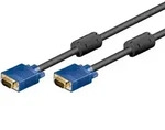 Wentronic Cak Xga Svga 500 15m/15m 5m 5m Vga (d-sub) Vga (d-sub) Schwarz Vga Kabel -