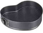 Relaxdays - Xl Backform Herz, Romantische Kuchen & Torten, Antihaft, Springform, Bxt: