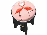 Waschbeckenstöpsel Pluggy® Flamingo Love, für alle handelsüblichen...