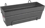 Elho&reg; Loft Urban Balkonkasten All-in-1 Anthrazit 50 Cm Mit Halter
