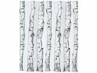 Spirella - Wood Collection, Textil Duschvorhang 180 x 200, 100% Polyester,...