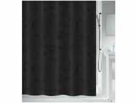 Spirella - duschvorhang georges schwarz 180X200