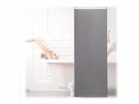 Duschrollo, 60x240 cm, Seilzugrollo für Dusche & Badewanne, Decke & Fenster,