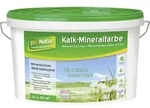Pronatur Kalk-mineralfarbe 10 L Wei&szlig; Wandfarbe