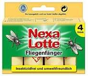 Nexa Lotte Fliegenf&auml;nger 4 St&uuml;ck Fliegenfalle Klebefalle M&uuml;ckenfalle M&uuml;cken